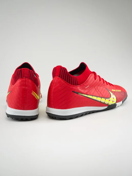 Nike Сороконожки футбольные бутсы, красный, фото 4