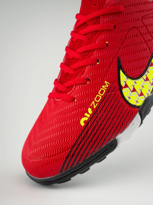 Nike Сороконожки футбольные бутсы, красный, фото 7