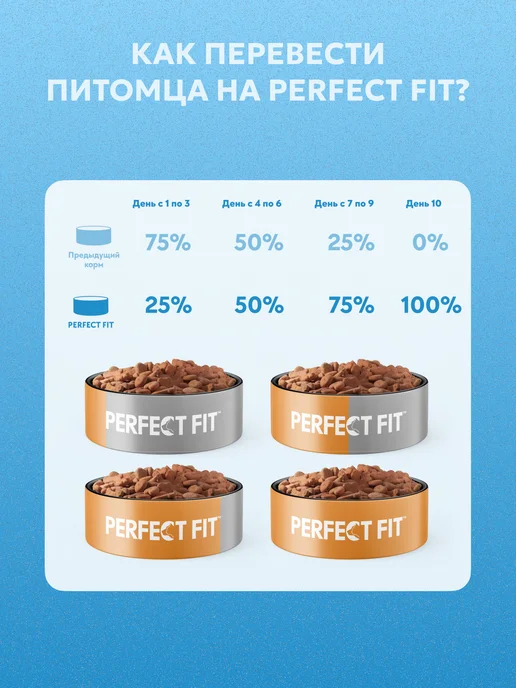 Сухой корм PERFECT FIT для собак, взрослые, говядина, 1,4 кг, фото 5