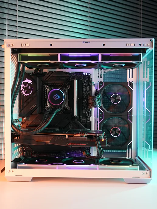 жидкостное охлаждение процессора LGA1851 1700 1200 AM5 AM4, вариант, фото 7