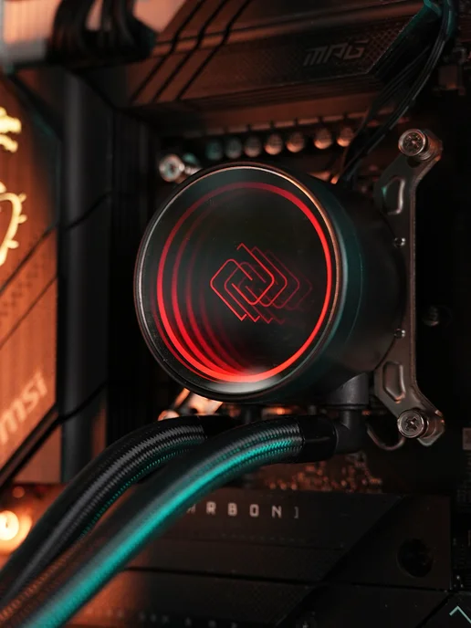 жидкостное охлаждение процессора LGA1851 1700 1200 AM5 AM4, вариант, фото 8