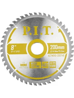 P.I.T. Диск пильный по дереву PIT 200x32 30x2,2 48T ACTW10-200T48