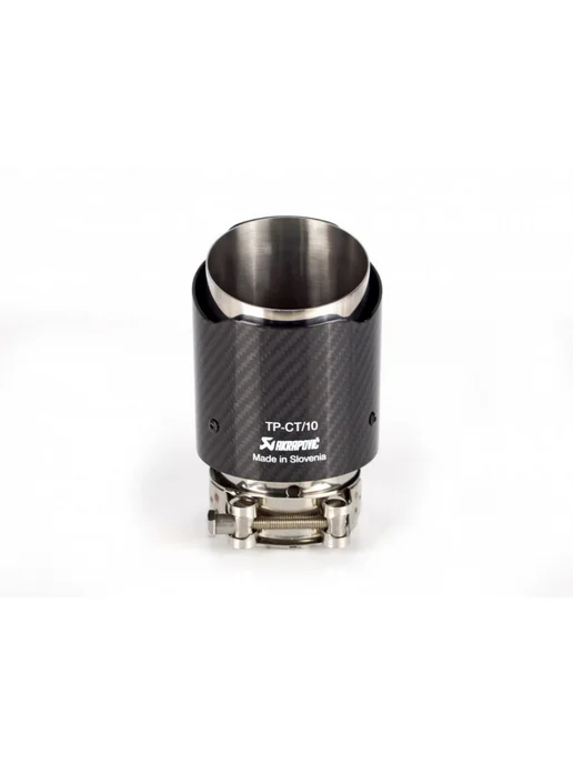 AJS TUNING Насадка на глушитель Akrapovic style с карбоном 63х102мм, вариант, фото 3