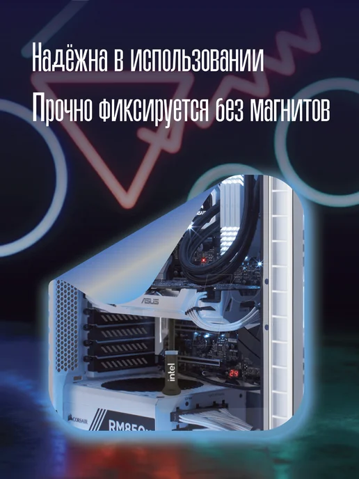 Подставка для видеокарты черная INTEL 70-125 мм, черный, фото 4