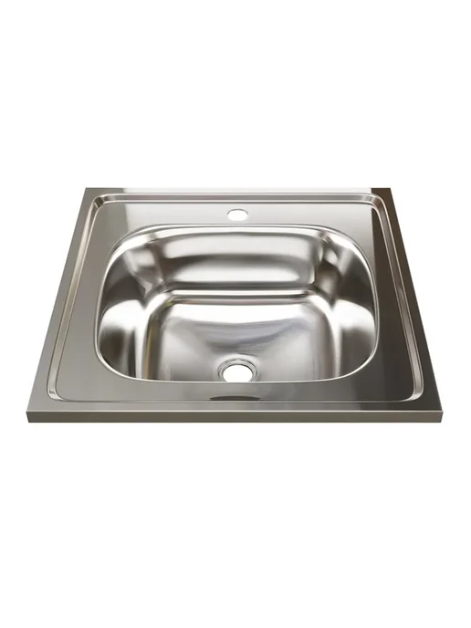 S&M Раковина для кухни из нержавейки 50*50 S&M04, 50x50, фото 3