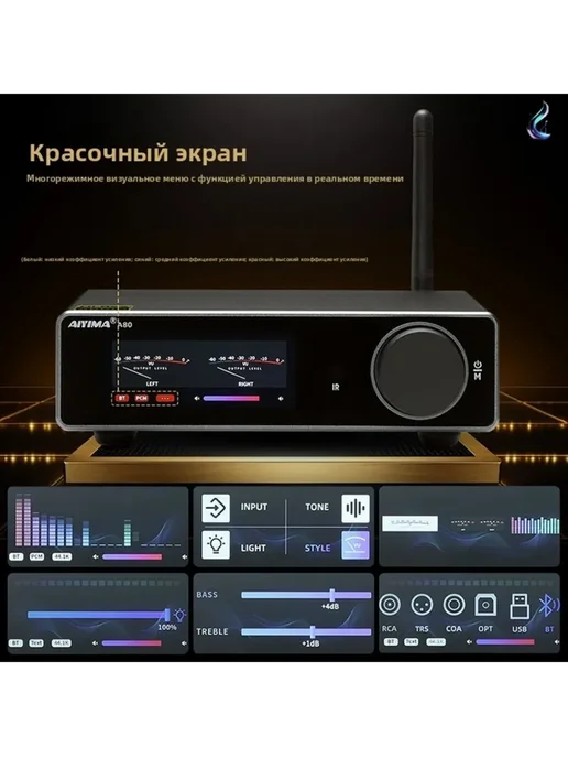 Aiyima A80 усилитель мощности, вариант, фото 3
