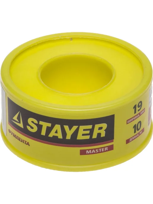 Stayer ФУМ лента 0.075 мм х 12 мм х 10 м, 0.16 г см3, 10 м, 0,4 г