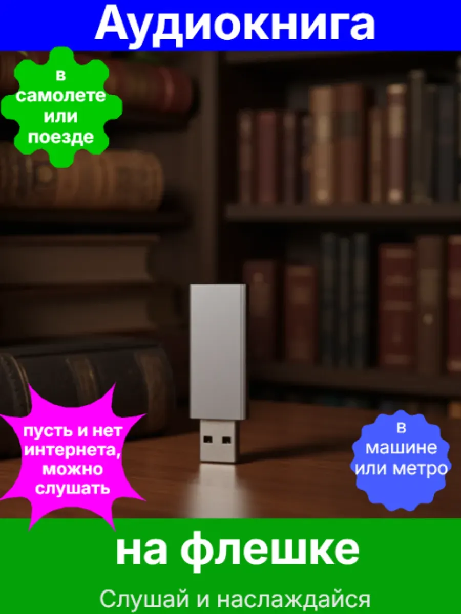Джон Толкин «Властелин колец»1-6 книги (Аудиокнига на USB)