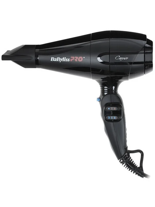 babyliss Фен Pro Caruso, подача холодного воздуха, черный, фото 5
