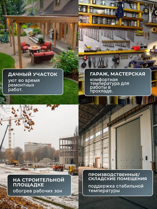 Пушка тепловая электрическая для дома ТЭП-9000К — фото 2