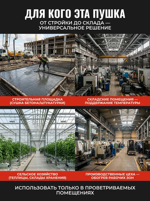 РЕСАНТА Пушка тепловая дизельная ТДП-15000, вариант, фото 5