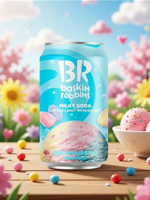 Baskin Robbins Напиток вкус фруктового мороженого, 350 мл, 350 мл, фото 2