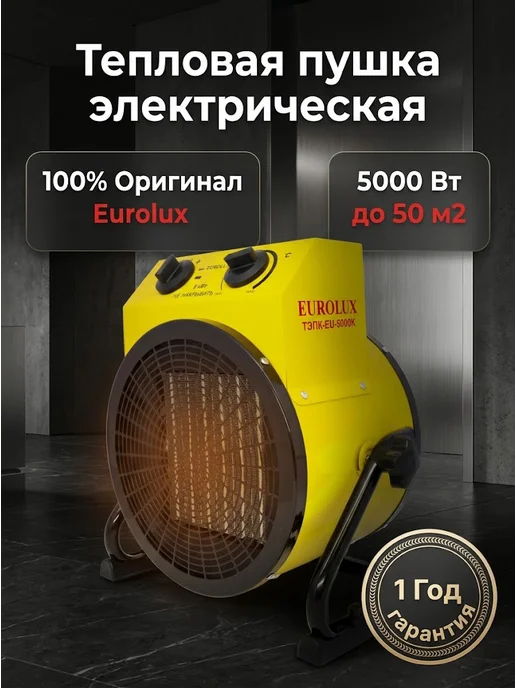 Тепловая пушка электрическая для дома мощная
