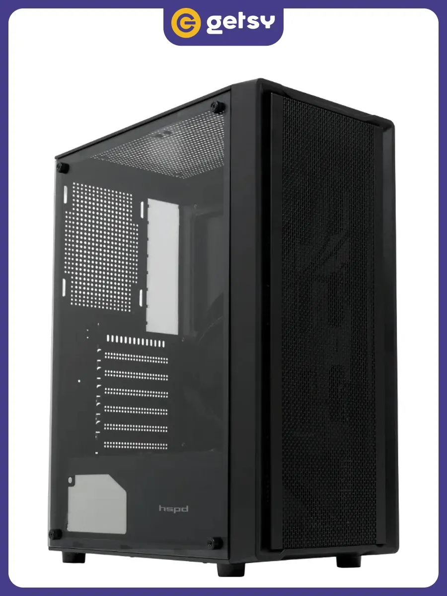 Компьютерный корпус M530-TGBK Mid-Tower черный