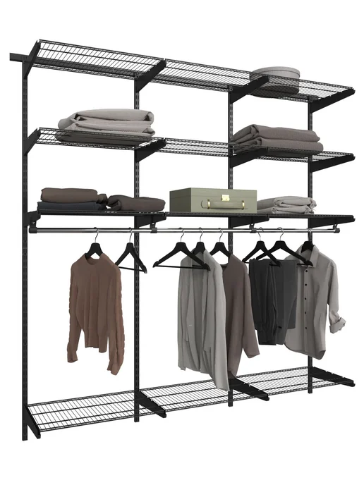 Volazzi Home Гардеробная система, стеллаж для хранения металл 192х35х192, вариант, фото 6