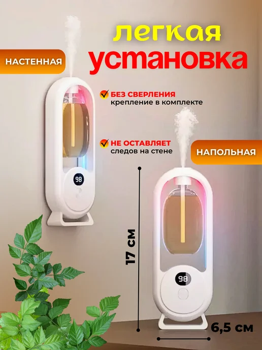 Освежитель воздуха автоматический для дома, белый, фото 3