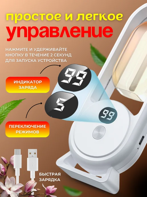 Освежитель воздуха автоматический для дома, белый, фото 4
