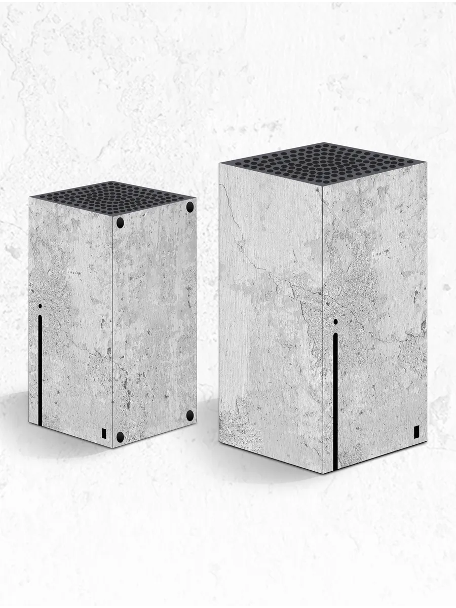 Наклейка на XBOX Series X Бетон