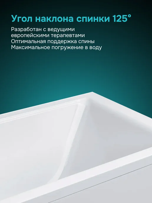 AM.PM Ванна с каркасом и фронтальной панелью Hit 150x70, 150x70, фото 6