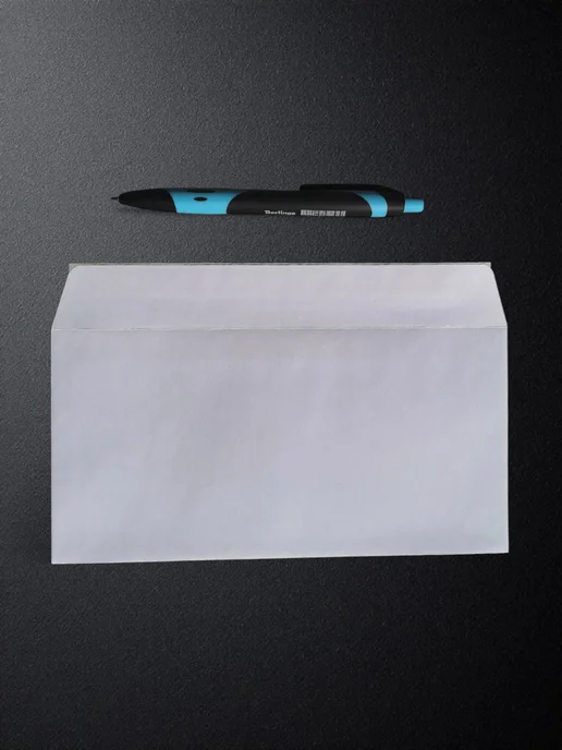 Pack24 Конверт белый DL (110*220 мм) BUSINESSPOST- 100 шт, 110x220 мм, 100 шт, фото 2