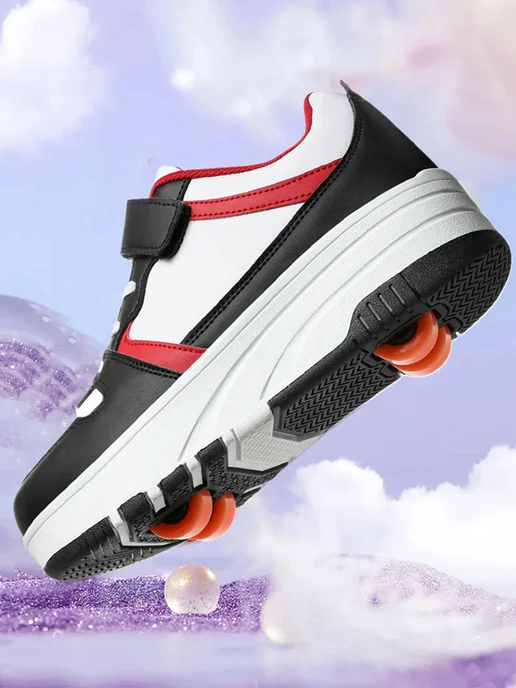 Heelys Кроссовки ролики 4 колеса, черный, фото 8