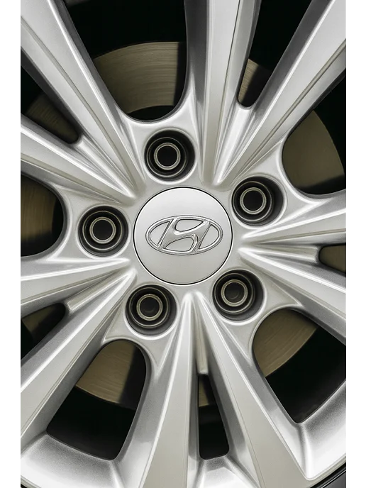 Колпачки на колеса, заглушки на диски HYUNDAI 60мм 58мм, серый, фото 3
