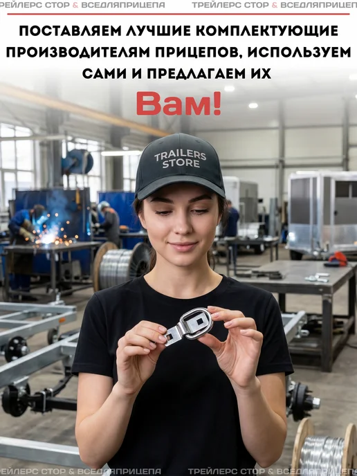 Trailers Store Петля для крепления груза прицепа (6 штук), вариант, фото 6