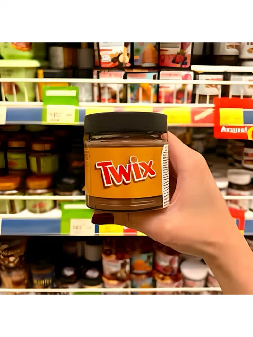 Twix Шоколадно-карамельная паста Твикс, вариант, фото 2