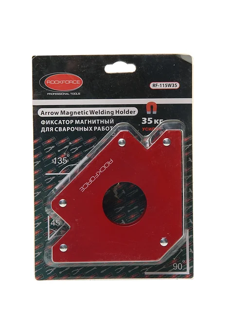 Rockforce Фиксатор магнитный для сварочных работ 35кг,135г,90г,45г, 35 кг, 135 г, фото 3