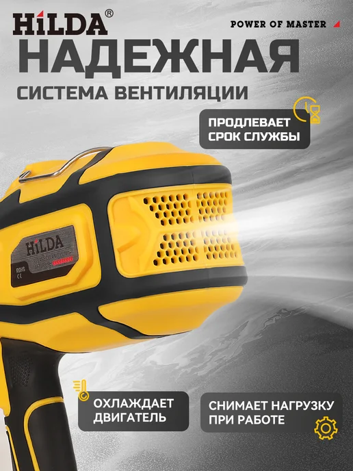 Hilda Краскораспылитель электрический от сети 1400 мл, 1,4 л, фото 6