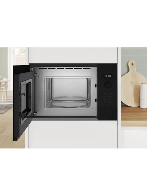 BOSCH Встраиваемая микроволновая печь BFL524MB2, черный, фото 3