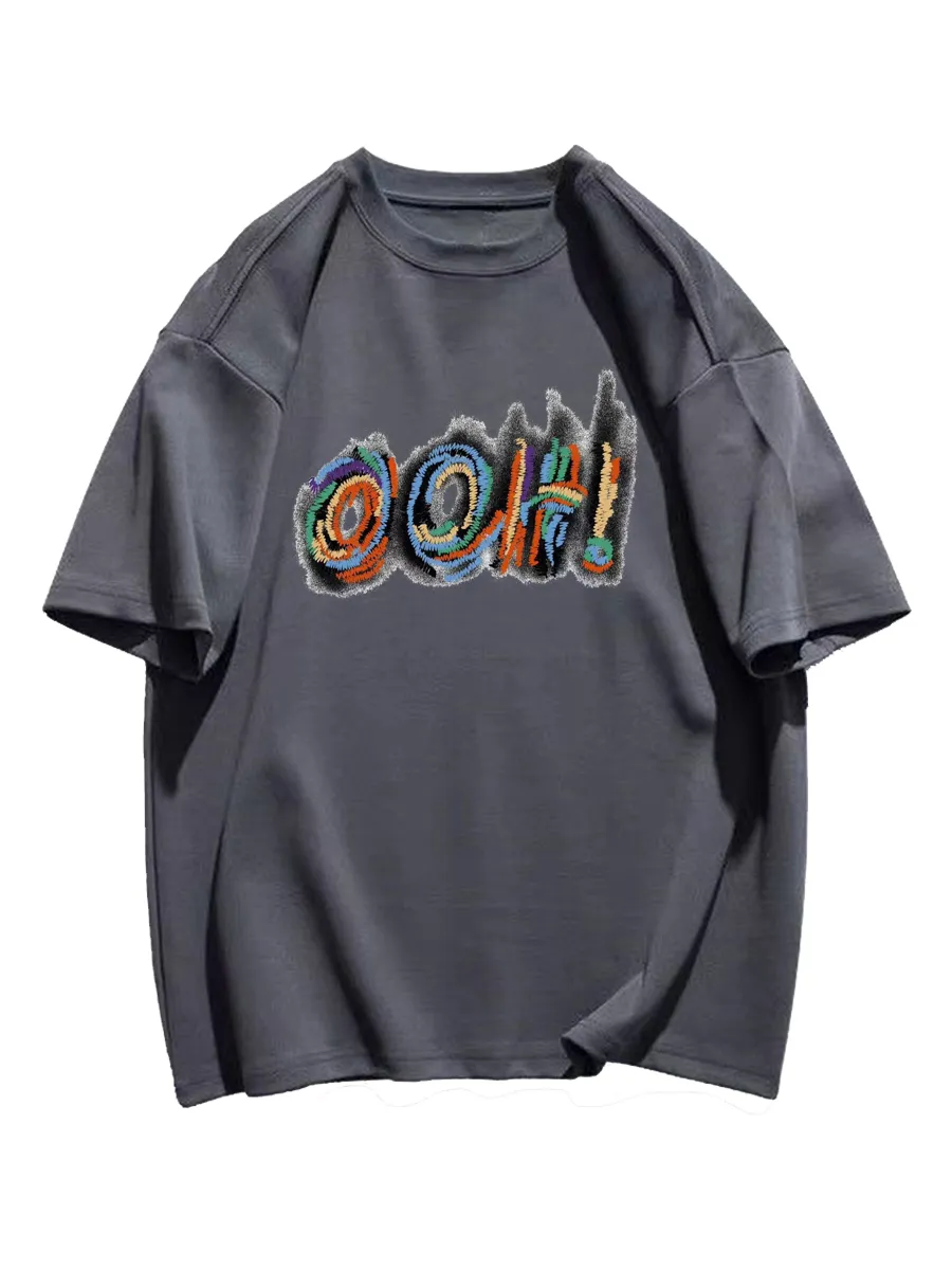 Футболка с принтом “OOH"