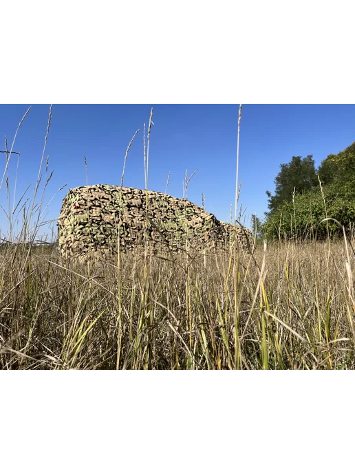 Маскировочная сеть зеленая военная 2х6 м, 3x6 м, фото 2