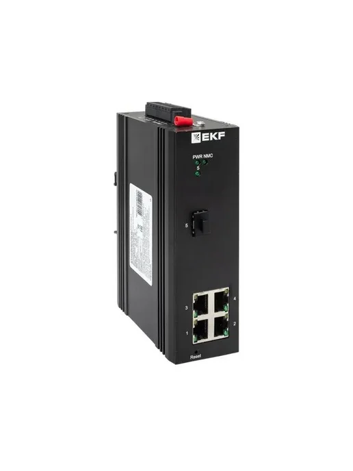 EKF Коммутатор TSX-ML2-1GX SFP-4GTP Управляемый L2, вариант, фото 2