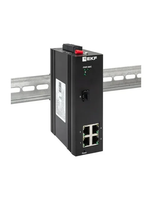 EKF Коммутатор TSX-ML2-1GX SFP-4GTP Управляемый L2, вариант, фото 3