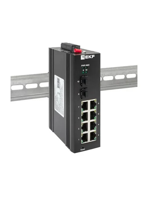 EKF Коммутатор TSX-ML2-2GX SFP-8GT Управляемый L2, вариант, фото 2