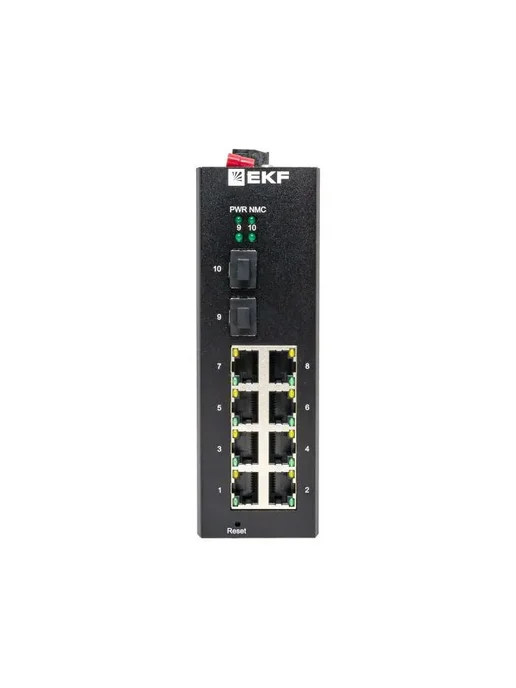 EKF Коммутатор TSX-ML2-2GX SFP-8GT Управляемый L2, вариант, фото 3