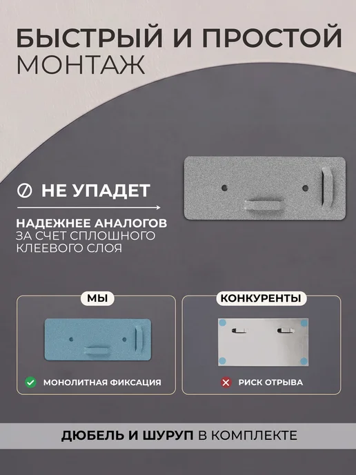 МАНСАРДА Зеркало настенное в прихожую прямоугольное 80х40 см, 80x40 см, фото 6