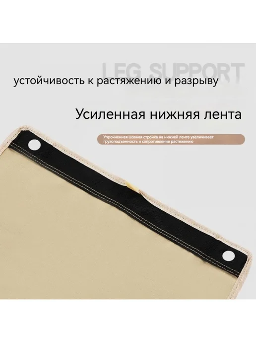 Походное кресло "луна" с 4-позиционной подставкой для ног, зеленый, фото 8