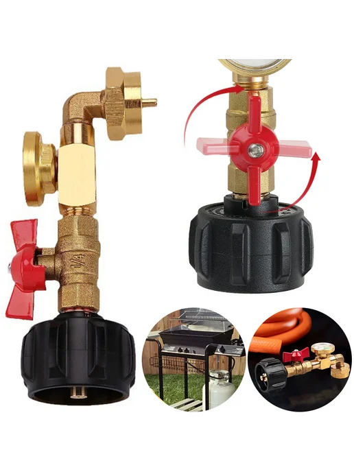 Переходник Propane QCC1 с вентилем ON OFF для 1фл. баллонов, вариант, фото 3