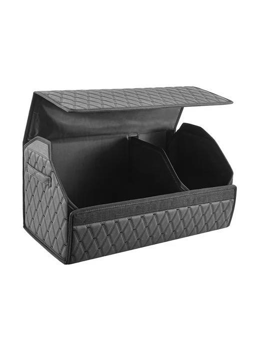 For cars Органайзер в багажник 3D экокожа 70х30х30 см, 30x30 см, фото 2