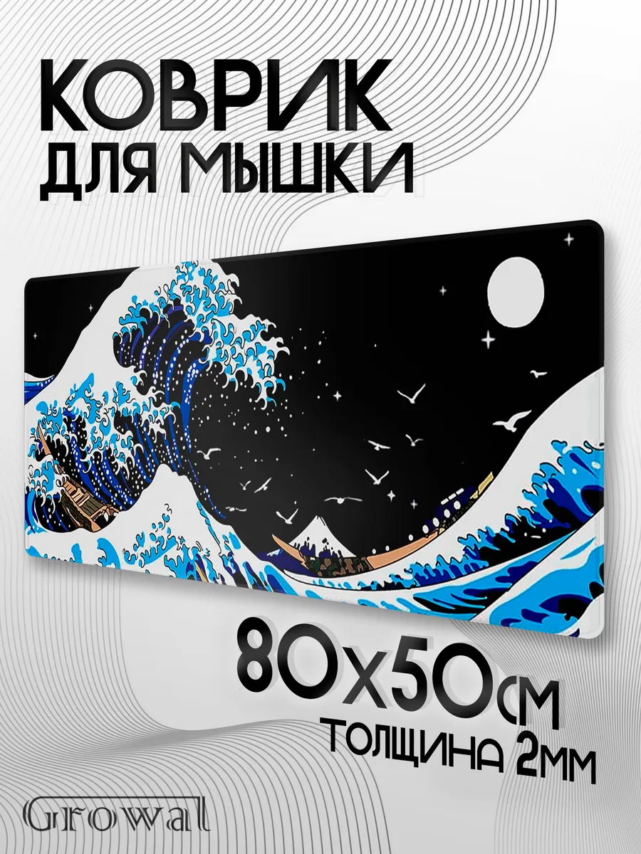 Коврик для мыши игровой (80х50см., 2мм.)