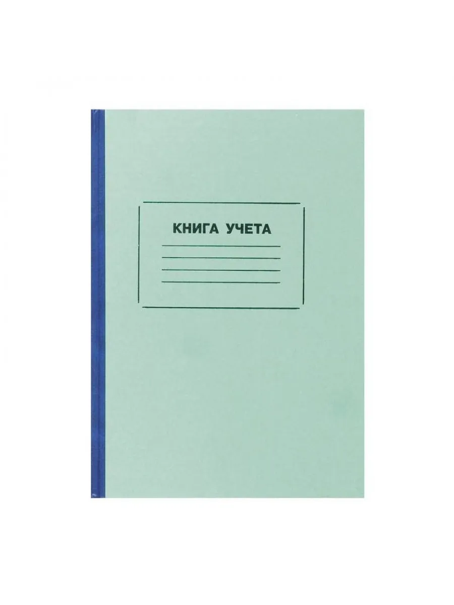 Книга учета бухгалтерская офсет А4 96 л в клетку
