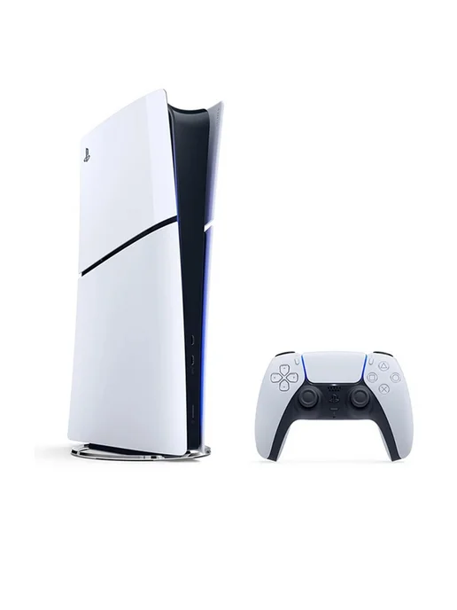 SONY Игровая приставка 5 Slim (без дисковода), белый, фото 2