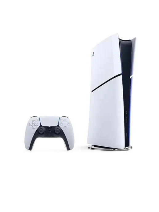 SONY Игровая приставка 5 Slim (без дисковода), белый, фото 3