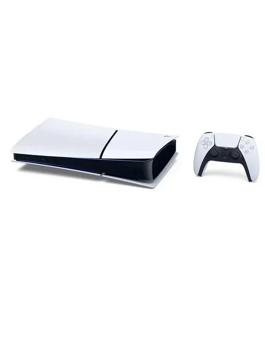 SONY Игровая приставка 5 Slim (без дисковода), белый, фото 5