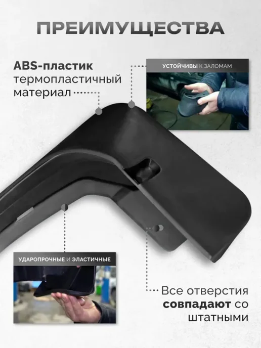 Брызговики Хавал Ф7 2024 New Haval F7 New 2024 аксессуары дл, вариант, фото 3