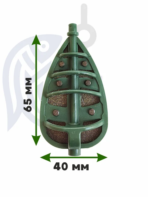 Tackle Fish Флэт кормушка для рыбалки 60 гр Вектор, 60 г, фото 2