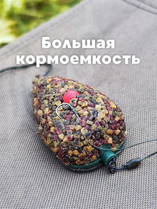 Tackle Fish Флэт кормушка для рыбалки 60 гр Вектор, 60 г, фото 5