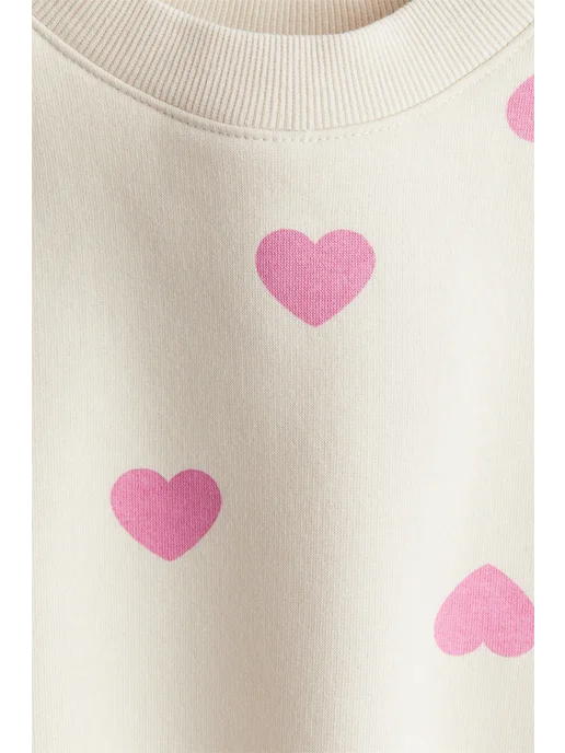 h&M kids Толстовка, розовый, фото 2